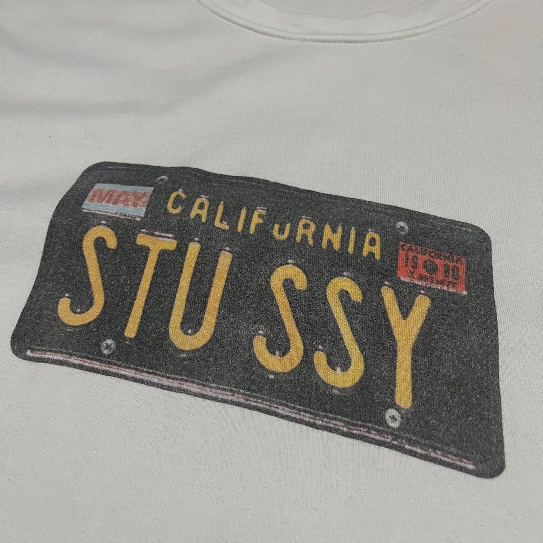 Stussy License Plate Tee (Category: Tshirts & Polo Shirts ) located in Bacolod City. Submitted by cdargg (Listing ID 1459238787, Image 3). Description: Stussy License Plate Tee Size: Small Dimension: Width - 19 Length 28 Excellent Authentic Issue/Flaws: Removable Lints.