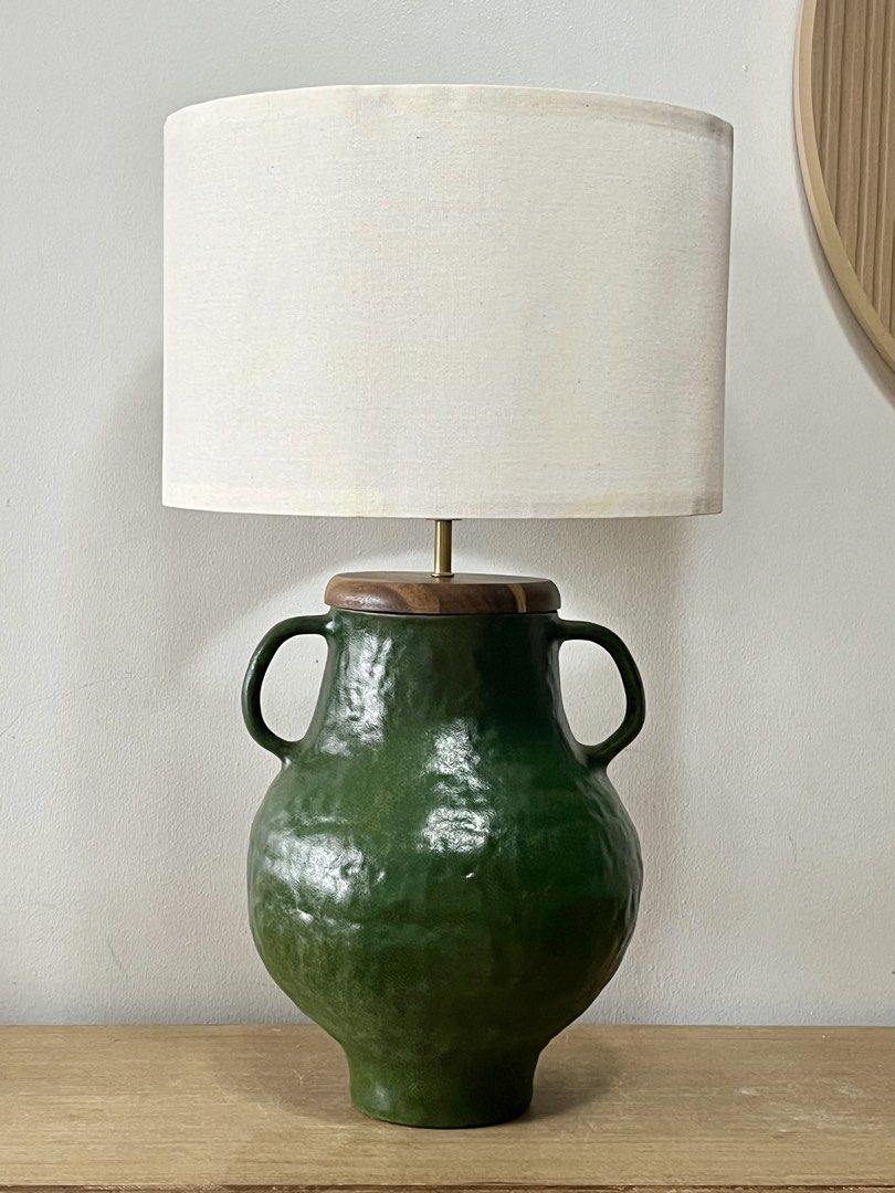 New Ceramic Table Lamp (CHASE) (Category: Lighting) located in Mandaluyong City. Submitted by houseof1980 (Listing ID 1459145441, Image 1). Description: CHASE Table Lamp Measures 30cm L x 30cm D c x 54cm H Use E27 bulb 220v, wired Ceramic base.