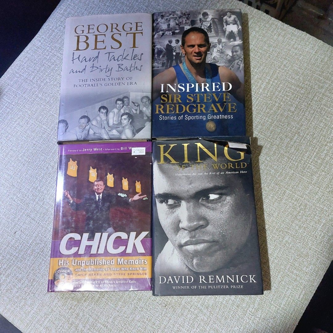 TAKE ALL 4 BIOGRAPHY BOOKS (Category: Announcements) located in Manila. Submitted by booktok_ph (Listing ID 1459129064, Image 1). Description: Take all 4 biography books for only 350! All authentic 📍Taguig City 📦 COD Nationwide | Fast and Reliable Shipping For inquiries, feel free to message us!.