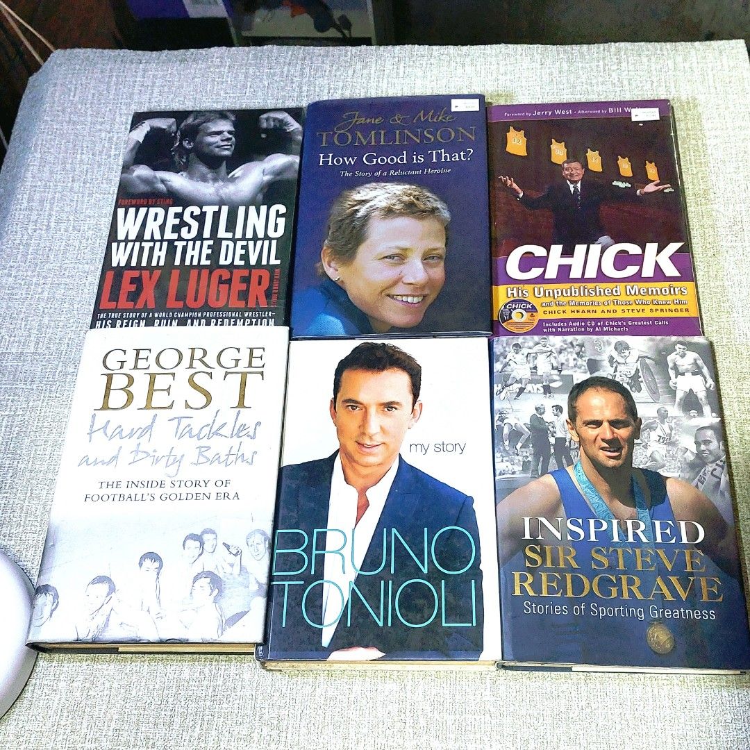 Take all 6 biography books (Category: Announcements) located in Manila. Submitted by booktok_ph (Listing ID 1459129217, Image 1). Description: Take all 6 biography books for only 380! 📍Taguig City 📦 COD Nationwide | Fast and Reliable Shipping For inquiries, feel free to message us!.