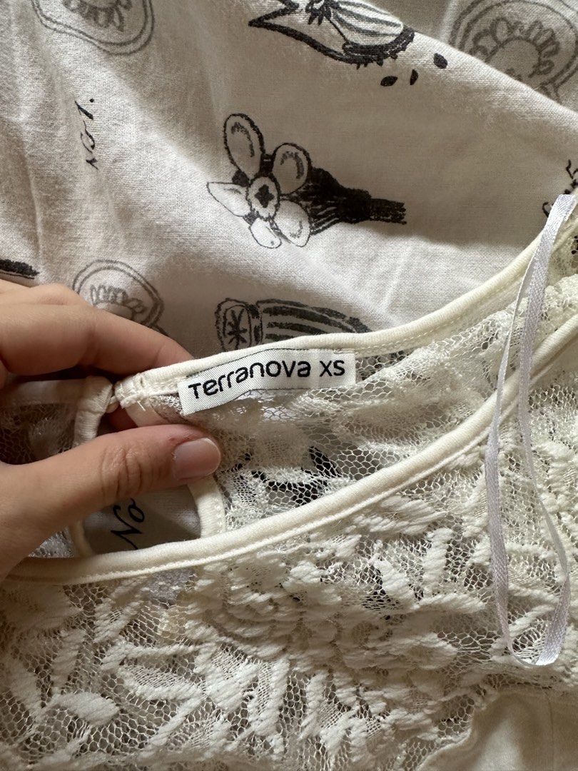 Terranova lace dress (Category: Dresses) located in Paranaque City. Submitted by celinegab (Listing ID 1459164684, Image 2). Description: Semi see through .
