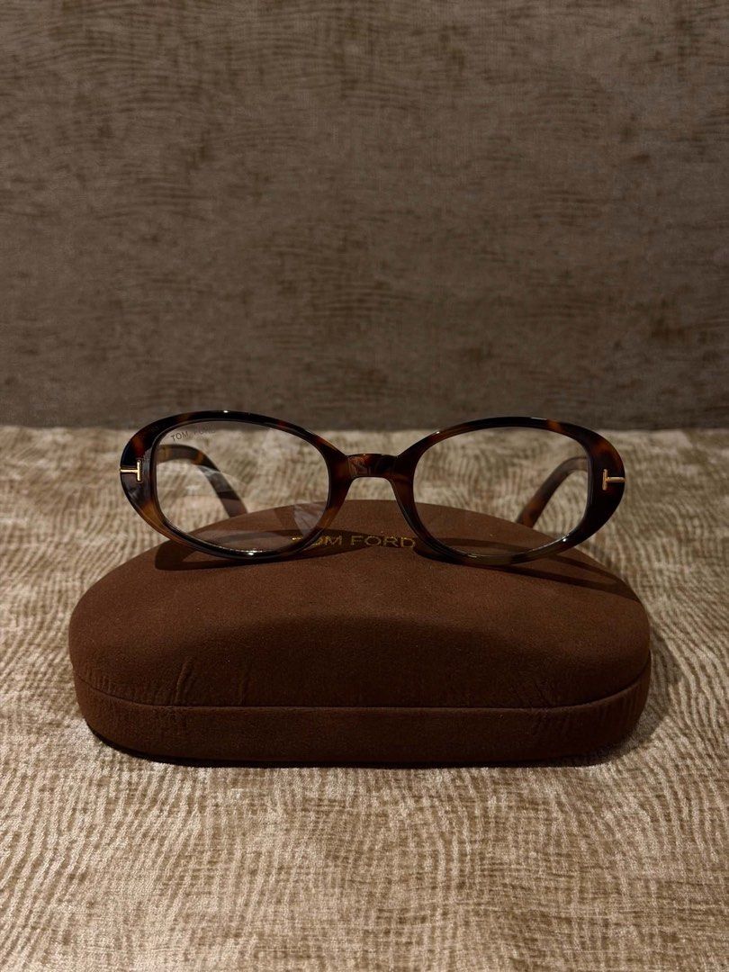 Tom Ford Tortoiseshell Eyeglasses with Case and Box (Category: Sunglasses & Eyewear) located in Manila. Submitted by urbanglasses.mnl (Listing ID 1459244126, Image 2). Description: - Tom Ford eyeglasses - Stylish tortoiseshell pattern - Comes with Tom Ford case - Sourced from 🇻🇳 - Ideal for everyday wear or as a fashion statement.
