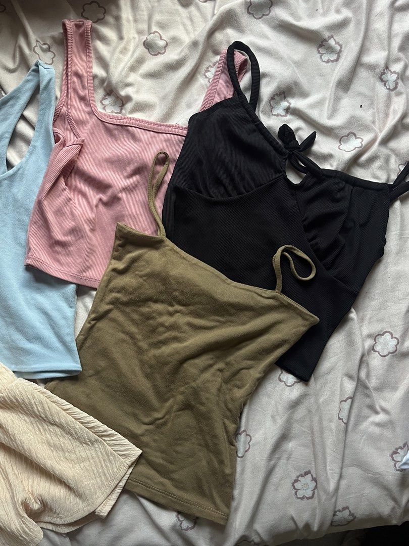 Tops (For sale as pack/take all) (Category: Sleeveless) located in Talavera. Submitted by rakel_solenn (Listing ID 1459092210, Image 2). Description: for sale as pack po! i need space and fund lang po huhu pls buy naa sulit na po ito. can fit from xs to small po .