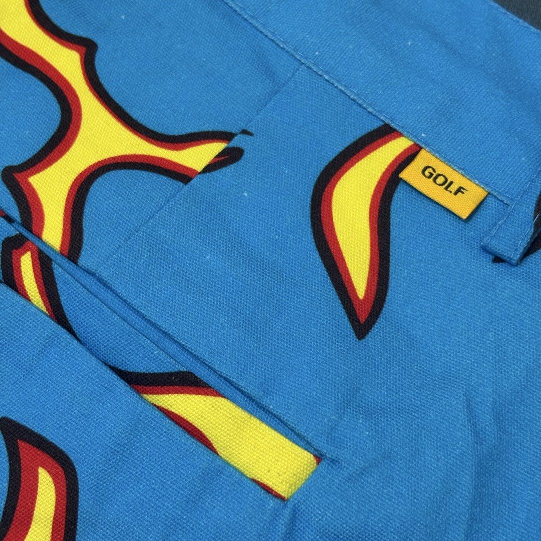 Golfwang flame chinos (Category: Chinos) located in Bauang. Submitted by garmentlounge (Listing ID 1459273284, Image 2). Description: Tyler the creator flame chinos Authentic Size 34 No issues.