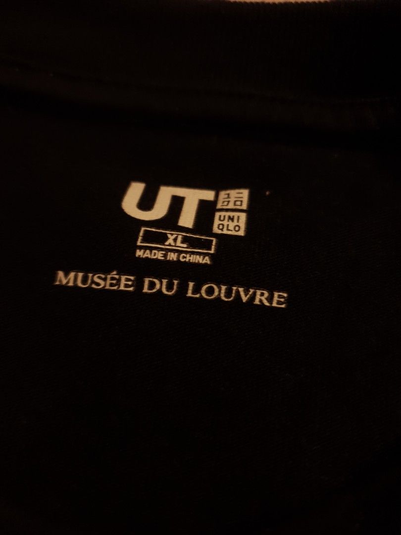 Uniqlo Musee Du Louvre (Category: Tshirts & Polo Shirts ) located in San Fernando. Submitted by retro.district. (Listing ID 1459197731, Image 3). Description: - Uniqlo art tee/art tshirt - Size: XL - Condition: Excellent - no issue - Color Rate: 9.5/10.