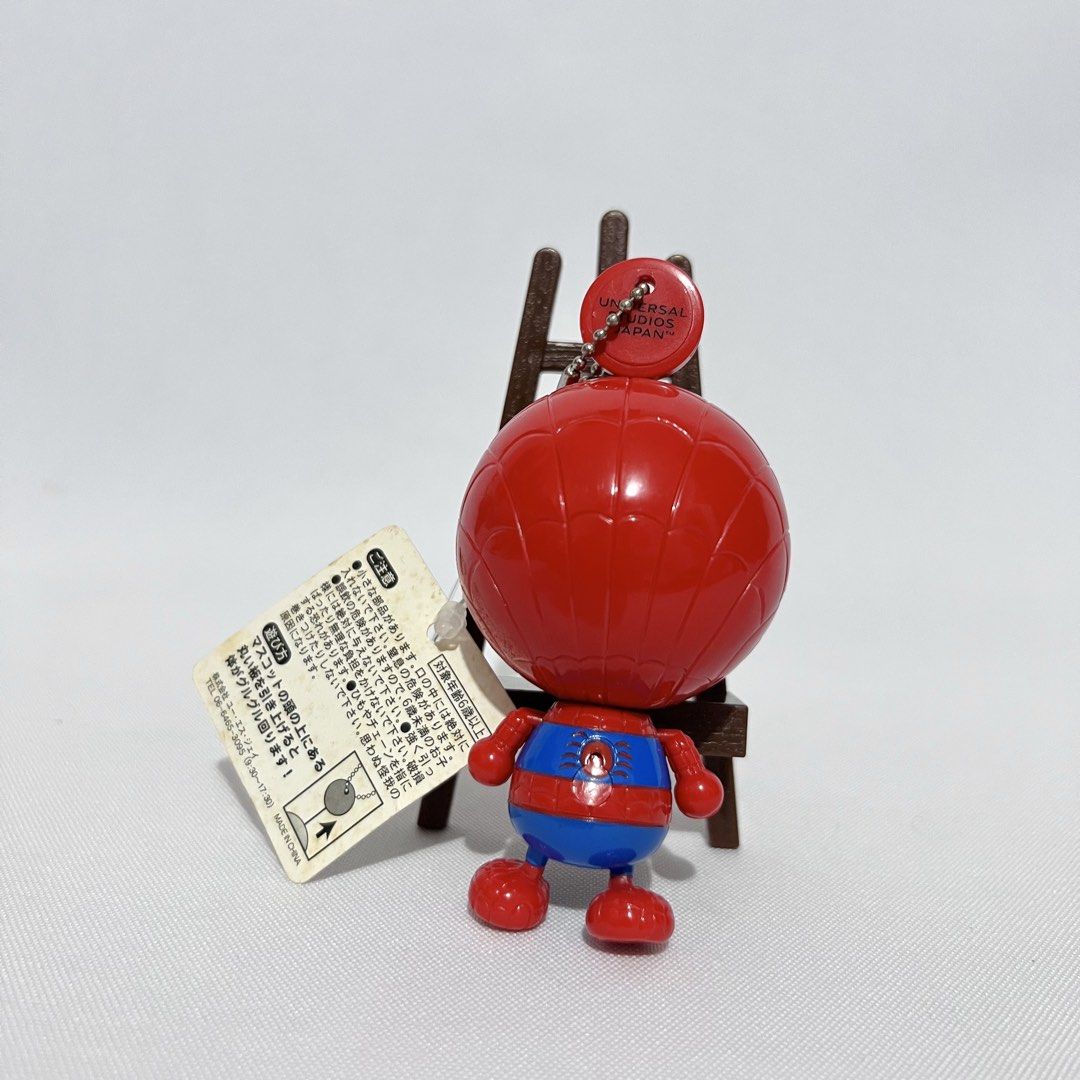 Universal Studios Japan Marvel Spider-Man/Spiderman Plastic Figure Keychain 8cm - Php 250 NOTE: Spider-Man’s body rotates when the string is pulled. (Category: Figurines & Statues) located in Davao. Submitted by pandorastoybox (Listing ID 1459182557, Image 2). Description: Universal Studios Japan Marvel Spider-Man Plastic Figure Keychain 8cm - Php 250 NOTE: Spider-Man’s body rotates when the string is pulled..