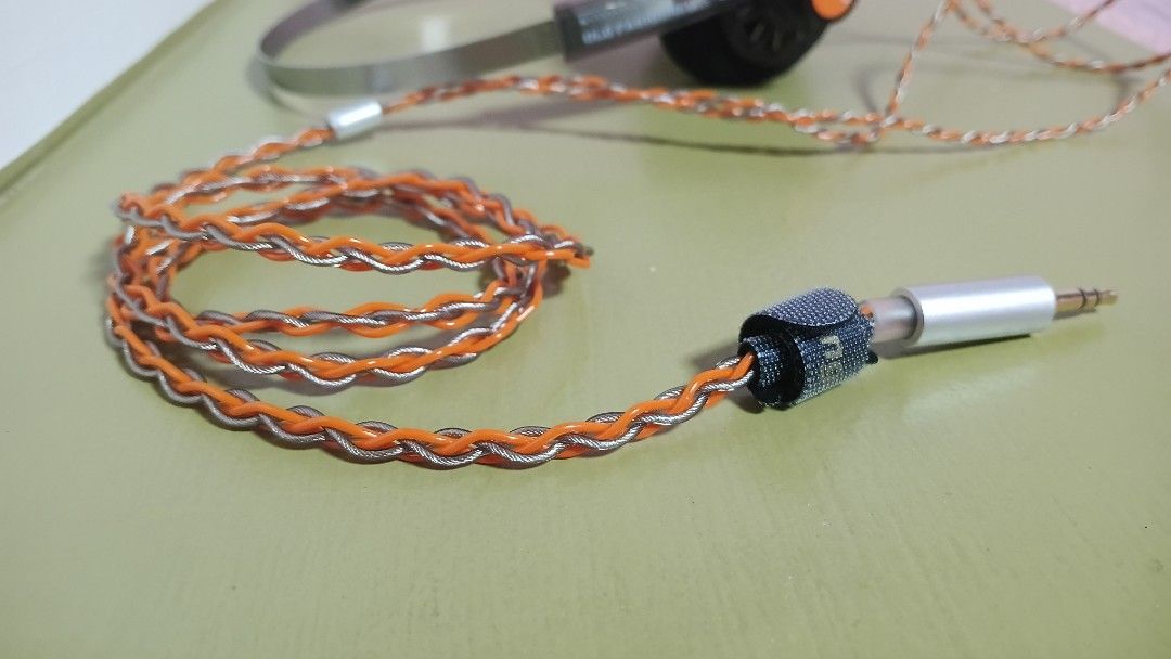 Upgrade Cable for Moondrop Old Fashioned (Category: Headphones & Headsets) located in Dasmarinas. Submitted by zildthereaper (Listing ID 1459188843, Image 3). Description: High Quality Japanese Furukawa Copper Silver Plated Cable Specifically designed for Moomdrop Old Fashioned but can also be used for other 2 pin iems 3.5mm termination.