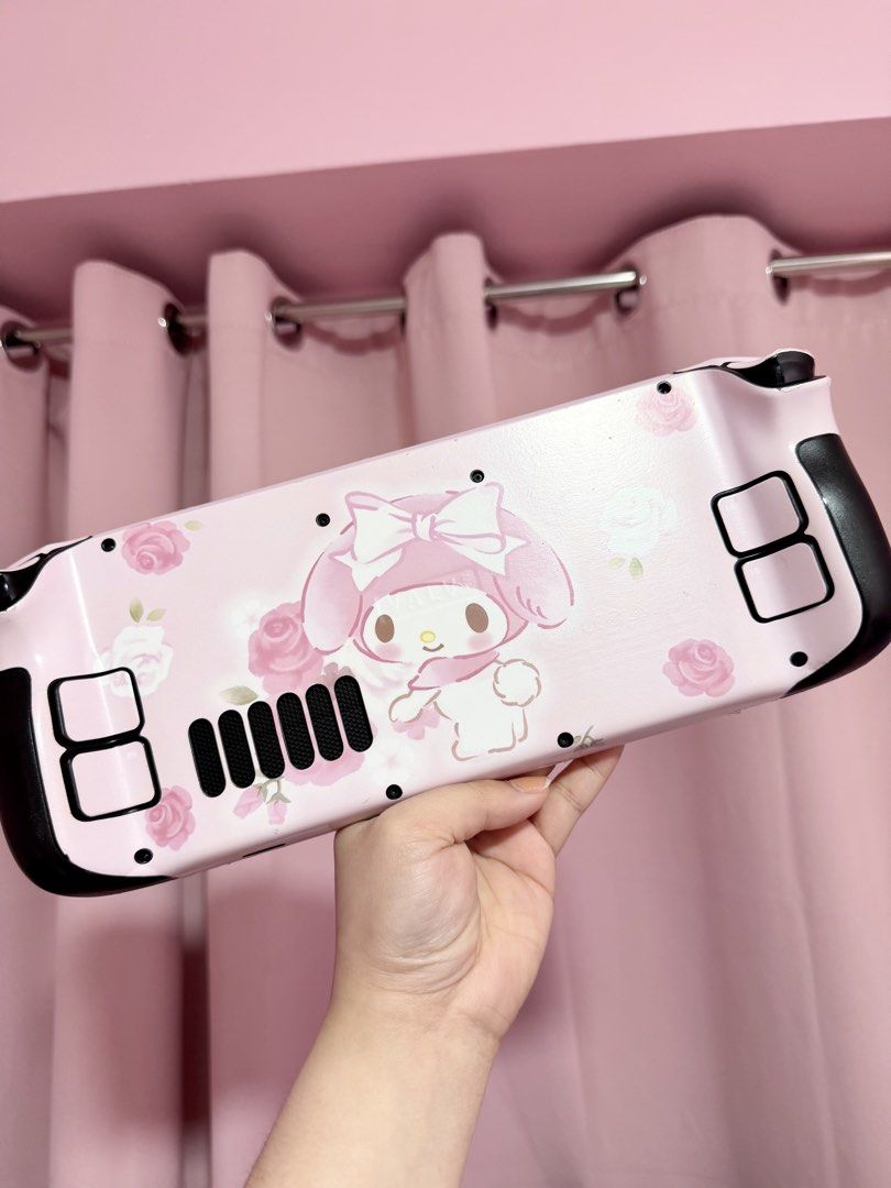 Valve Steam Deck OLED 1 TB NVME SSD (Category: Others) located in Mabalacat. Submitted by christinnemae (Listing ID 1459230952, Image 2). Description: WTS Steam Deck OLED 1 TB ₱39,000 Inclusions: - 1 TB Steam Deck OLED w/ pink skin - Box - Power Supply - Carrying Case - Airsky Docking Station (worth ₱1,555) 95% battery health 📍 Mabalacat, Pampanga.