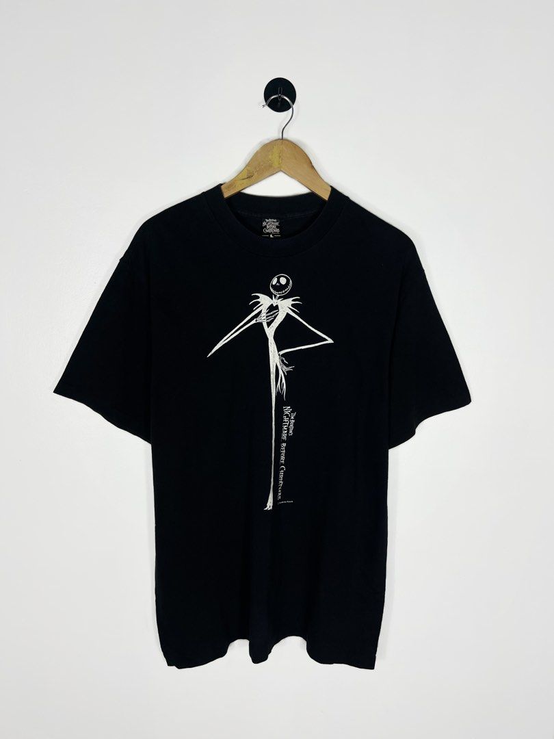 Vintage Nightmare Before Christmas Shirt (Category: Tshirts & Polo Shirts ) located in Bacolod City. Submitted by nodaysoff (Listing ID 1459278031, Image 1). Description: Vintage Nightmare Before Christmas Shirt - Authentic (single stitch all the way) Large | 22x30 “Inches” Excellent condition No flaws ₱2,500.