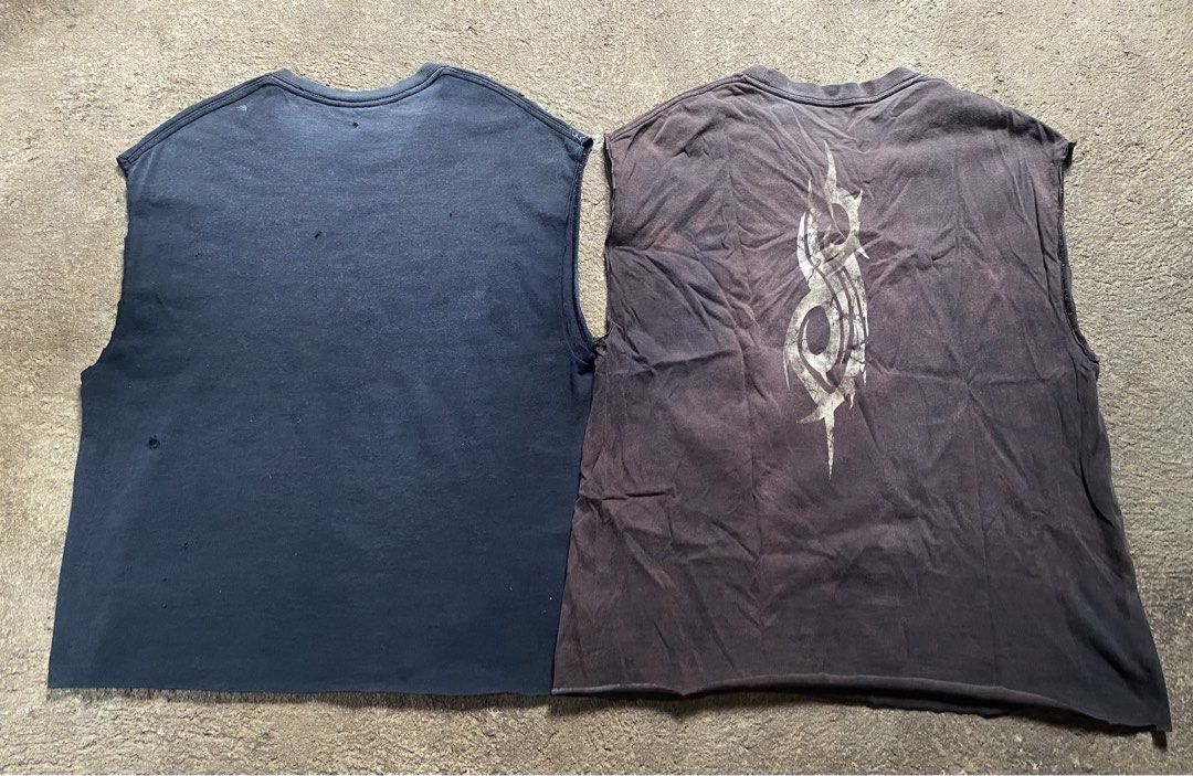 Vintage Satisfy Inspired Crop Tees (Category: Activewear) located in Balete. Submitted by maykee77 (Listing ID 1459147764, Image 2). Description: Both medium size.