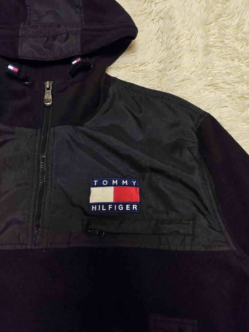 VINTAGE TOMMY HILFIGER FLEECE JACKET (Category: Coats, Jackets and Outerwear) located in Tuguegarao City. Submitted by kidbornok (Listing ID 1459128704, Image 3). Description: VINTAGE TOMMY HILFIGER FLEECE JACKET EXCELLENT CONDITION SIZE LARGE ON TAG 26X28 COLOR RATE: 9.5/10 OR BETTER NO ISSUE.