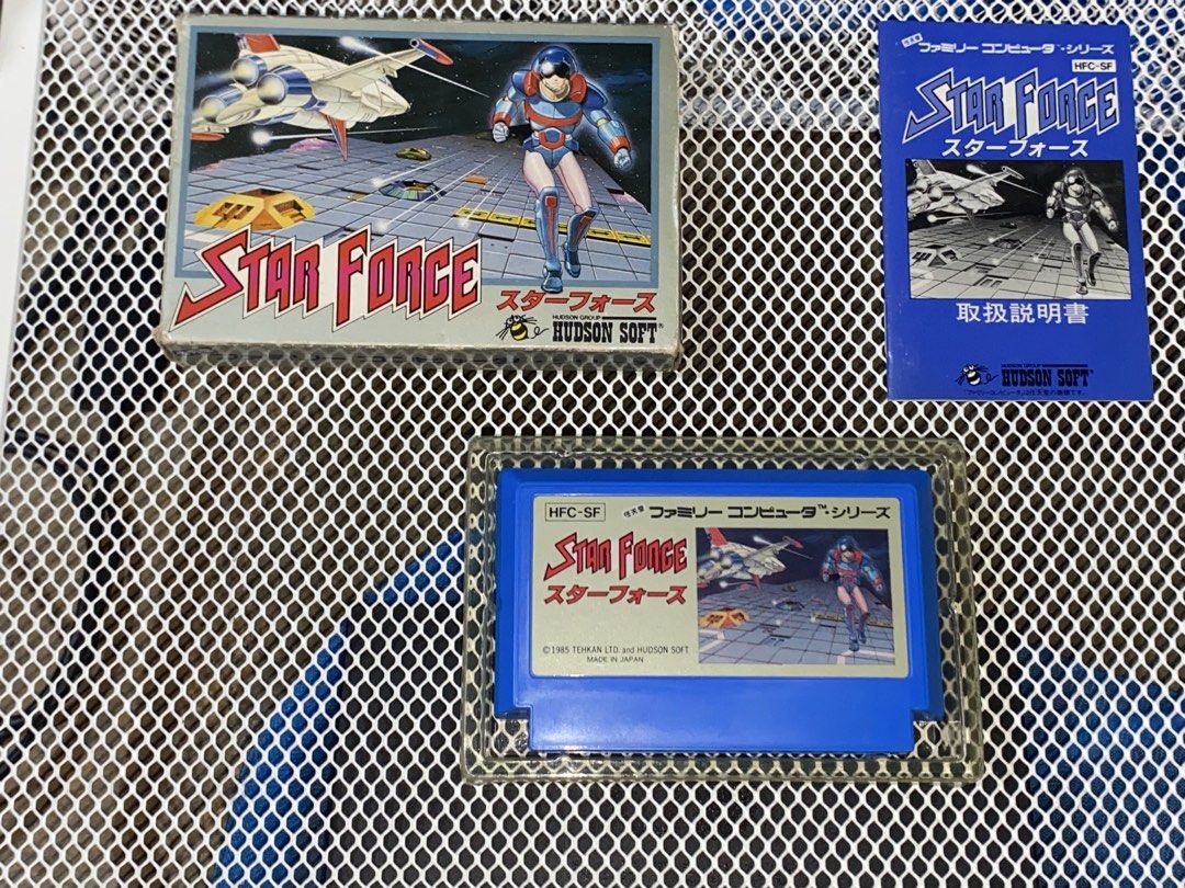 [Vintage/Super Famicom] Star Force Video Game (Category: Nintendo) located in Binangonan. Submitted by r0nb1nt5cat5co (Listing ID 1459278152, Image 2). Description: Like new minimal wear on the plastic. With manual. Minor tear on the back, good for retro gaming collectors..
