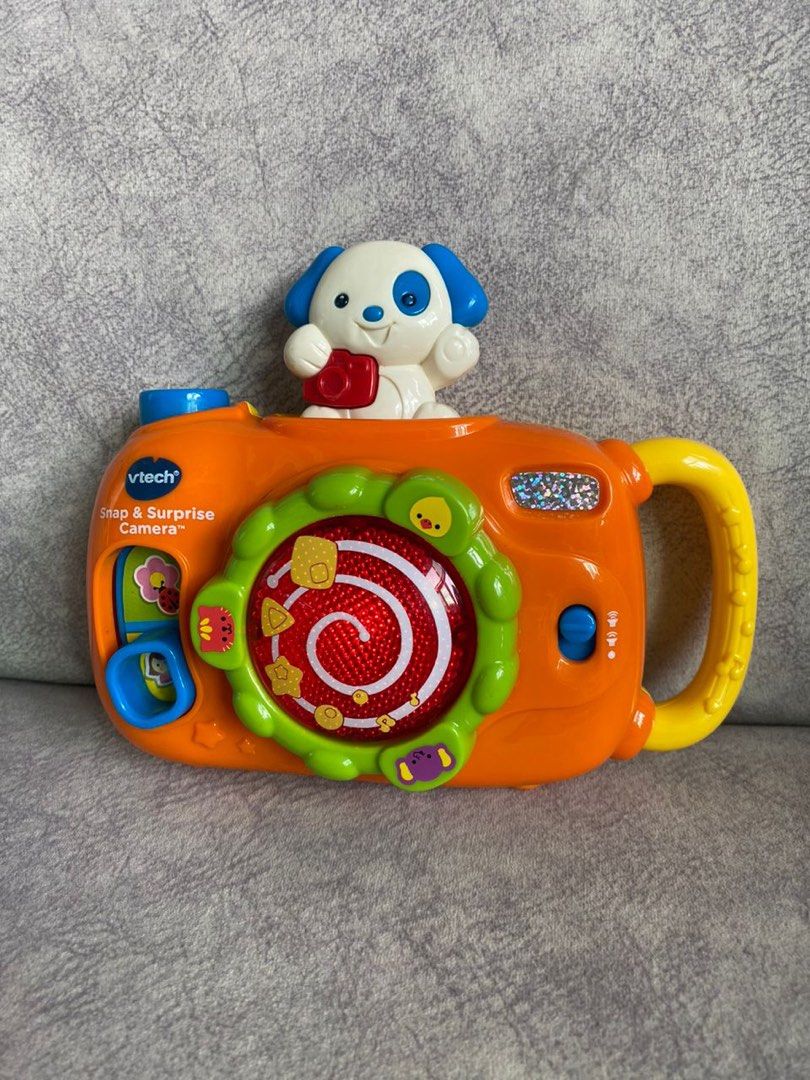 Vtech Snap & Surprise Camera (Category: Toys & Games) located in Kota Bharu. Submitted by shineytan (Listing ID 1459107201, Image 1). Description: self pick up at Kuchai Lama.