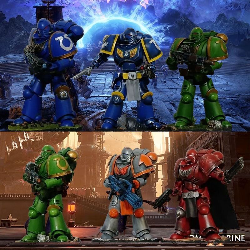 WarHammer 40K Space Marine Model Kit (Category: Gundam & Model Kits) located in Quezon City. Submitted by victr2 (Listing ID 1459249222, Image 3). Description: War Hammer 40k Space Marine Model Kits (15cm or 5.9" inches Height) Model Kit needs assembly and painting. Package Includes: 1x WarHammer Space Marine Model Kit 1x Weapons set Space Marine Colors Available: - Blue - Black - Red - Gray - Green - White - Yellow PRICE: 550 Item can be picked 