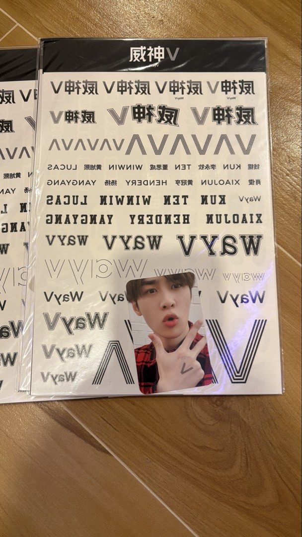 WayV Kpop Photocards and Stickers Set (Category: K-Wave Merchandise) located in Pasig City. Submitted by midnights_ (Listing ID 1459164214, Image 3). Description: Decluttering sale. Please offer your price. RFS: moving houses Price is per member.