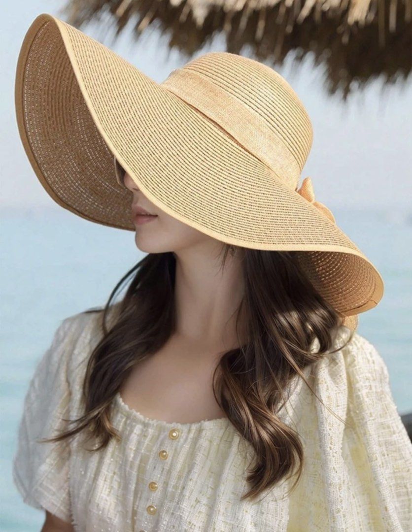 Wide Brim Straw Hat Boho (Category: Hats & Beanies) located in Angeles City. Submitted by krezzaaaa (Listing ID 1459265628, Image 2). Description: .