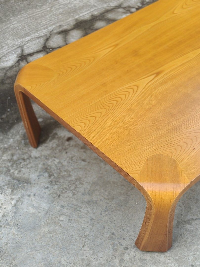 Tendo Mokko coffee / center table (Category: Tables & Sets) located in Cavite. Submitted by yourownspace.tgyty (Listing ID 1459190493, Image 2). Description: zataku tendo mokko center table by saburo inui in a lighter shade of wood vintage item so pls expect some scuffs but nothing chopped or deep. .