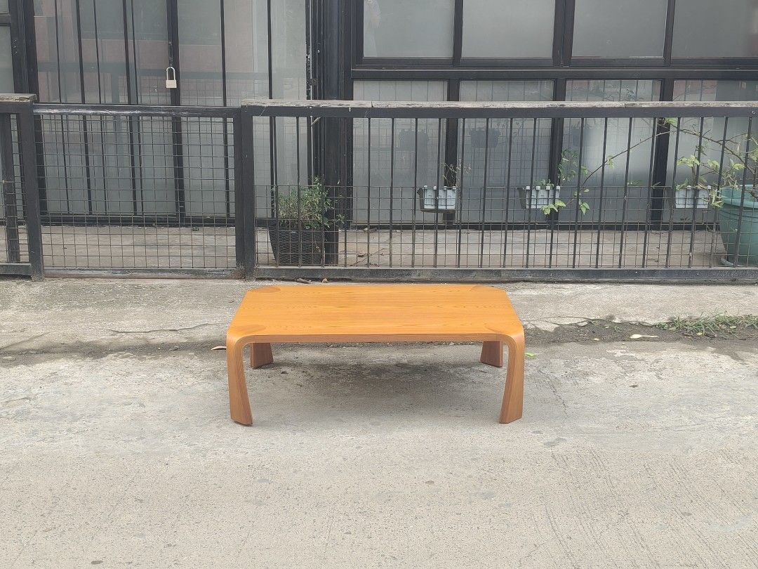 Tendo Mokko coffee / center table (Category: Tables & Sets) located in Cavite. Submitted by yourownspace.tgyty (Listing ID 1459190493, Image 1). Description: zataku tendo mokko center table by saburo inui in a lighter shade of wood vintage item so pls expect some scuffs but nothing chopped or deep. .
