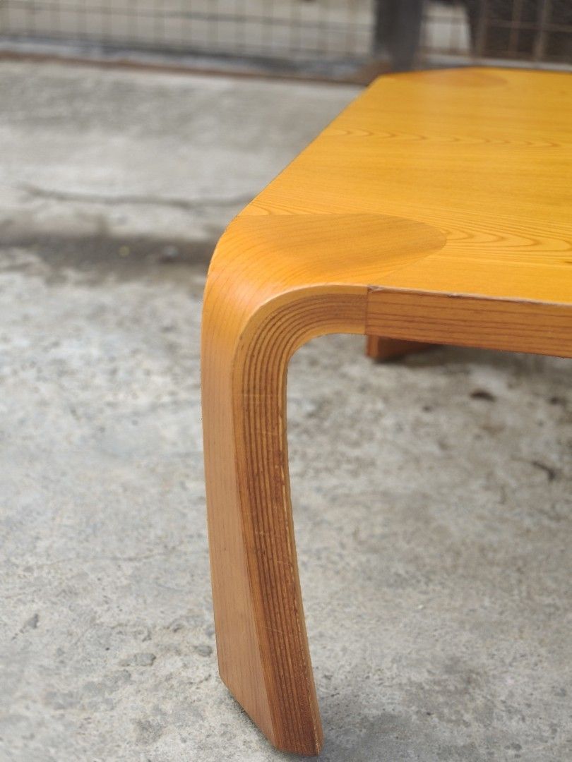 Tendo Mokko coffee / center table (Category: Tables & Sets) located in Cavite. Submitted by yourownspace.tgyty (Listing ID 1459190493, Image 3). Description: zataku tendo mokko center table by saburo inui in a lighter shade of wood vintage item so pls expect some scuffs but nothing chopped or deep. .