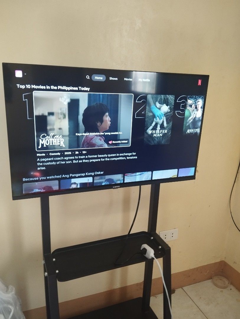 Xiaomi Smart TV (Category: TV) located in Manila. Submitted by ljaneee (Listing ID 1459091361, Image 2). Description: - Xiaomi Smart TV - Perfect for entertainment needs - Works great, no issues - Ready for a new home - 1 month old with warranty super smooth pa and super bago ng itsura selling because of upgrade ng mas malaking tv for pickup only.