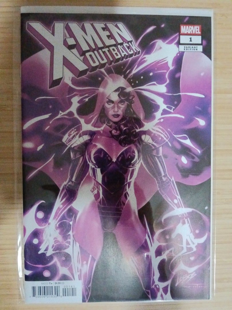 X-Men Outback #1 Pablo "Lobos" Villalobos Variant (Category: Comics & Manga) located in Taguig. Submitted by bry_chua (Listing ID 1459181059, Image 1). Description: - On cover: Psylocke - Last price posted - Bagged and boarded Location: Taguig MOP: G-Cash, Maya, or Bank Transfer MOD: Lalamove, Grab, LBC, J&T Buyer will shoulder delivery fee.
