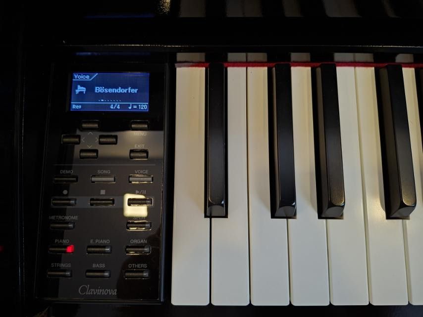 YAMAHA CLAVINOVA CLP-535 (Category: Musical Instruments) located in Magalang. Submitted by pianomart (Listing ID 1459197191, Image 3). Description: ‎ ‎✅ 88 KEYS ‎✅ GH3X (GRADED HAMMER 3X) KEYBOARD ‎✅ SYNTHETIC IVORY KEYTOPS ‎✅ ESCAPEMENT MECHANISM ‎✅ 5 TOUCH SENSITIVITY LEVELS + FIXED ‎✅ 3 PEDALS ‎✅ HALF-PEDAL FUNCTION ‎✅ YAMAHA CFX GRAND PIANO SOUND ‎✅ KEY-OFF SAMPLES ‎✅ STRING RESONANCE ‎✅ SMOOTH RELEASE ‎✅ DAMPER RESONANCE ‎✅ 256-NOTE POLYPHON