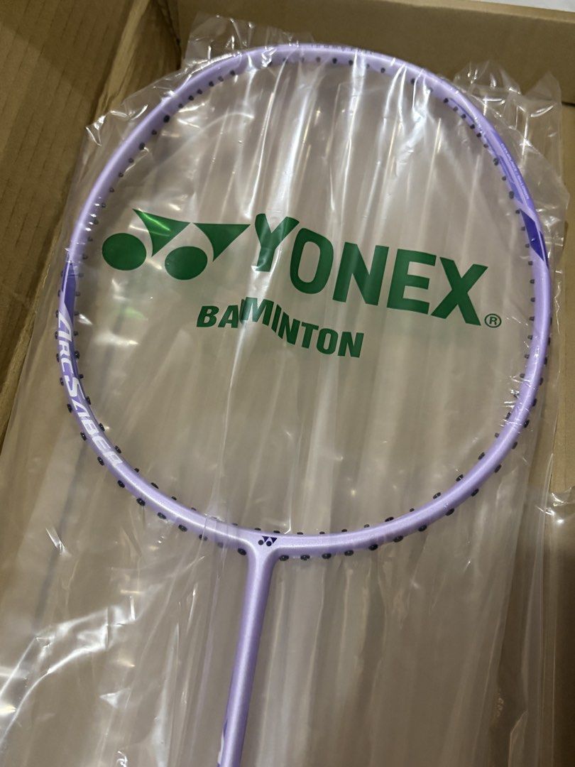Yonex arcsaber 1 feel light purple (Category: Racket and Ball Sports) located in Manila. Submitted by cece.shopp (Listing ID 1459235853, Image 2). Description: Bought for 2,800 selling for 2,500 since duplicate order. Brand new.