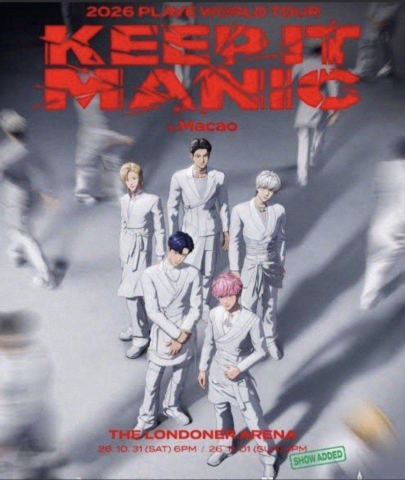 原放10.31號PLAVE 2026 Keep It Manic 澳門演唱會門票 （分類：音樂播放裝置 MP3及CD Player）位於 Hong Kong。 由 clevertiger_caab7c 提交（商品編號 1463012751，圖片 1）。簡介： 303區A行．2張連位、13、14號位、單丁可放、位置靚．可以面交．有興趣請加我wts:5435.4998。