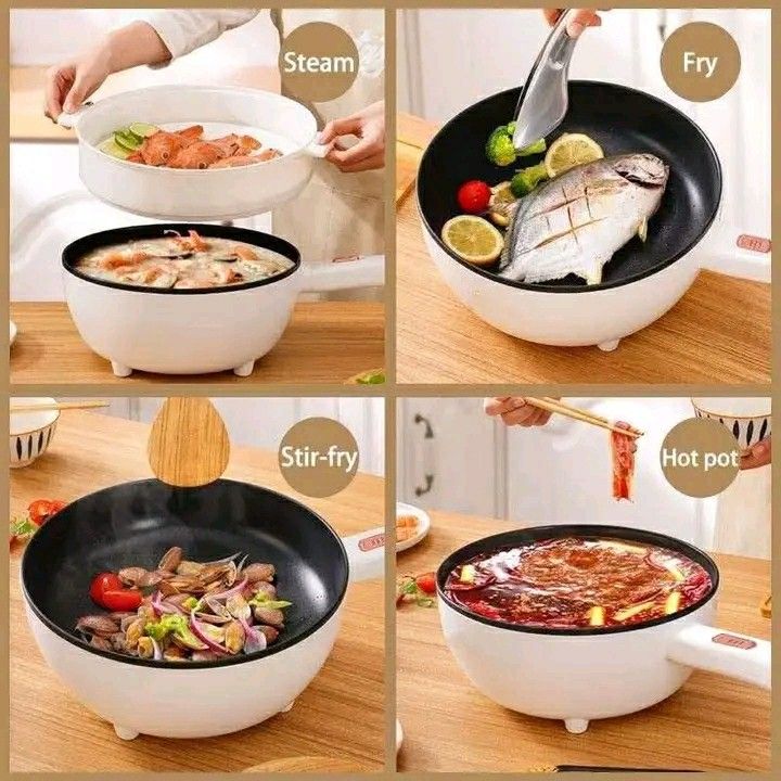 4L Large Capacity Electric Pot - Multi-functional Cooker (Category: Cookware & Accessories) located in Manila. Submitted by wisecat_f7c143 (Listing ID 1462911681, Image 1). Description: 4L Large Capacity Electric Pot - Multi-functional Cooker good quality.