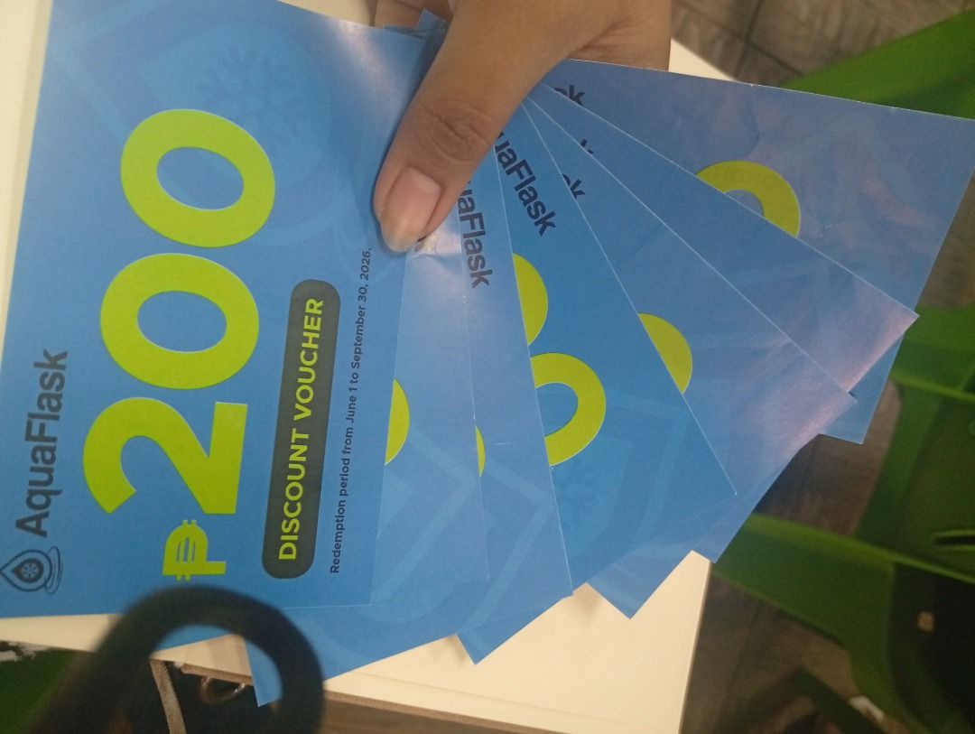 7pc 200php voucher (Category: Vouchers) located in Caloocan City. Submitted by silentcloud_1985b8 (Listing ID 1462894838, Image 2). Description: Need to be sold asap. Available for meetups.