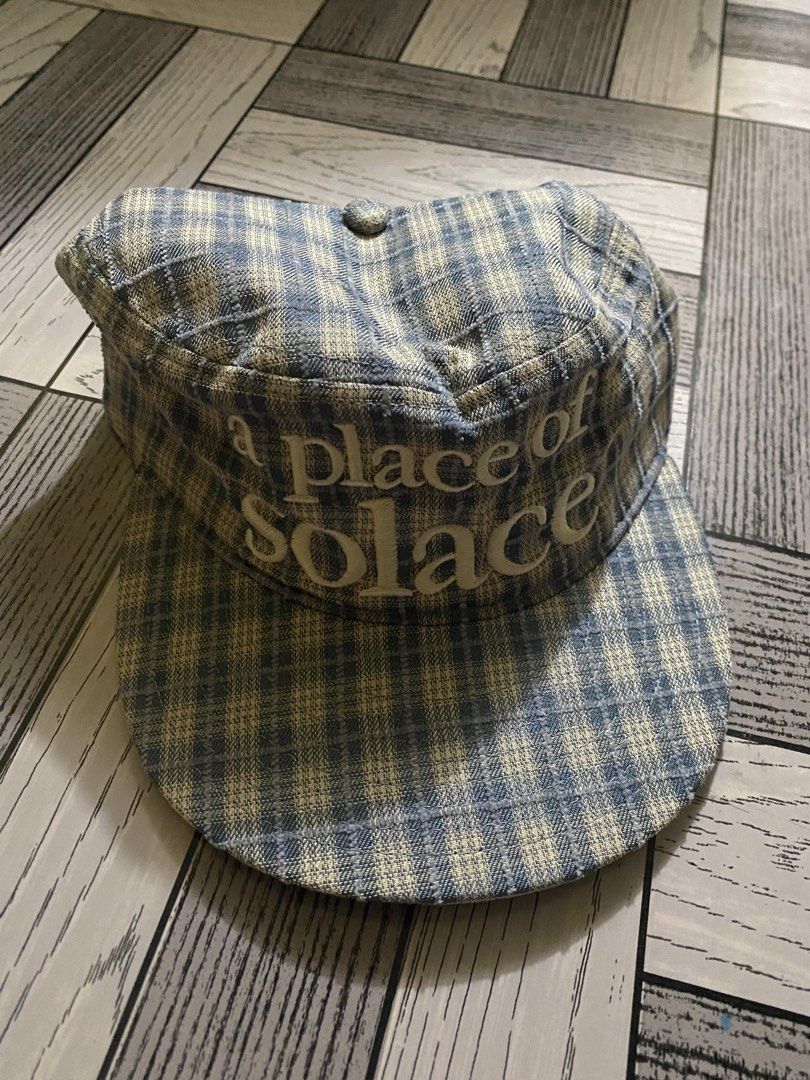 A Place of Solace Plaid Cap (Category: Caps & Hats) located in Manila. Submitted by hattearss (Listing ID 1463054650, Image 1). Description: Dm📥.
