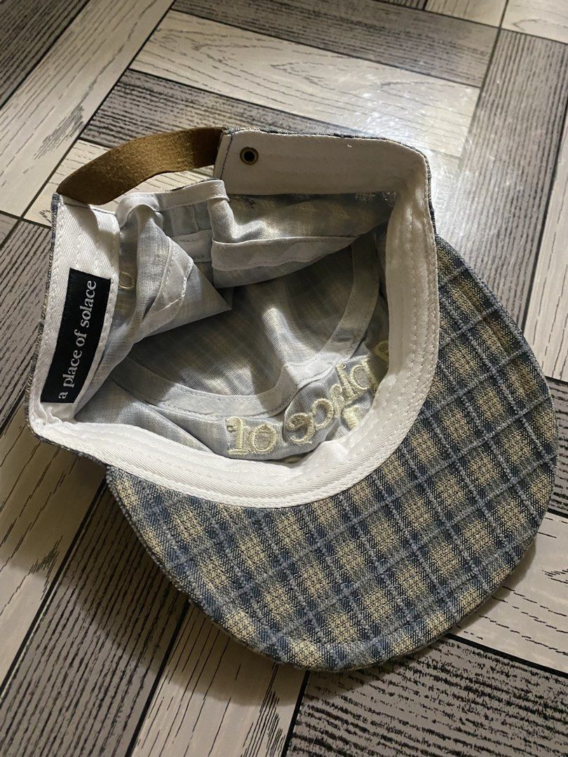 A Place of Solace Plaid Cap (Category: Caps & Hats) located in Manila. Submitted by hattearss (Listing ID 1463054650, Image 3). Description: Dm📥.