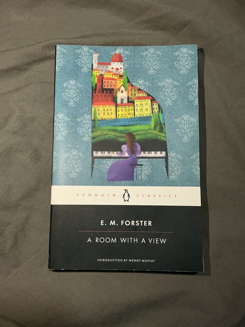 A Room With A View by E.M. Forster (Category: Storybooks) located in Cavite. Submitted by audreyncv (Listing ID 1462992797, Image 1). Description: Brand new Comes with a fullybooked bookmark MOP: Gcash MOD: J&T Lalamove Grab Location: Imus, Cavite.