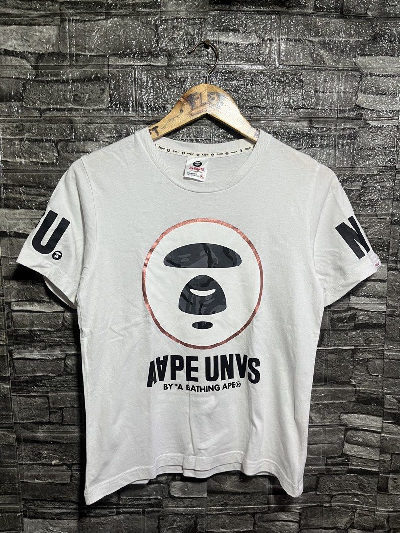 Aape By A Bathing Ape Shirt (Category: Tshirts & Polo Shirts ) located in Manila. Submitted by flex_curation (Listing ID 1463004154, Image 1). Description: 18x23 IN VERY GOOD CONDITION BACOOR CAVITE LOC.