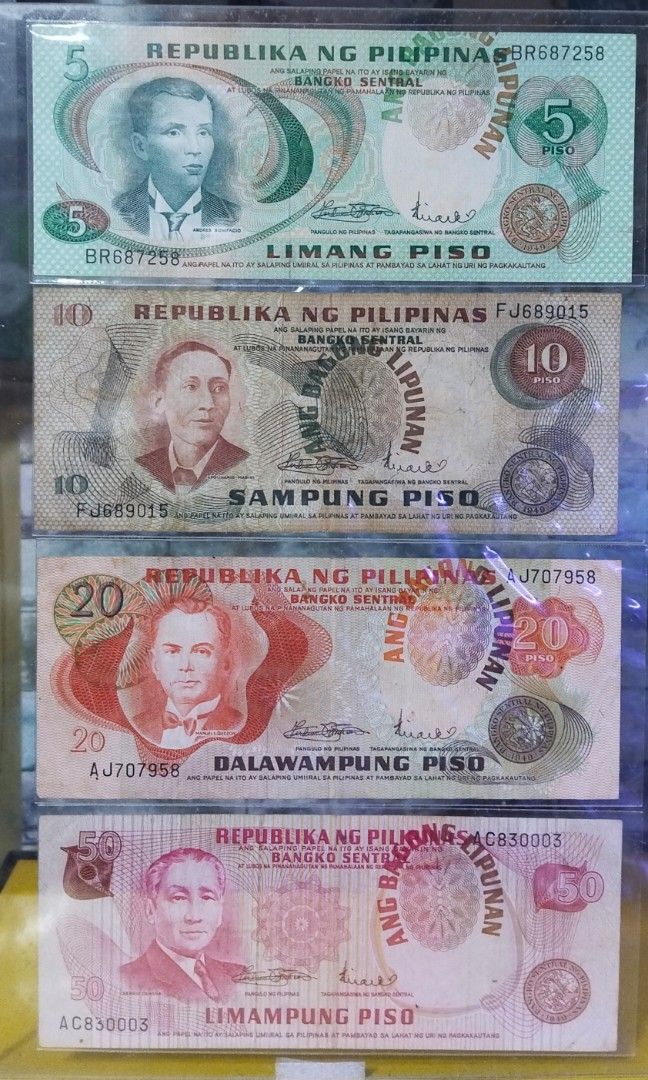 ABL Error banknotes (Category: Currency) located in Manila. Submitted by bjie2700446238 (Listing ID 1463102635, Image 1). Description: Rare error (Misplaced ABL logo) Hanap kn lang 2p & 100p error nyan mkabuo kana Abl type set.