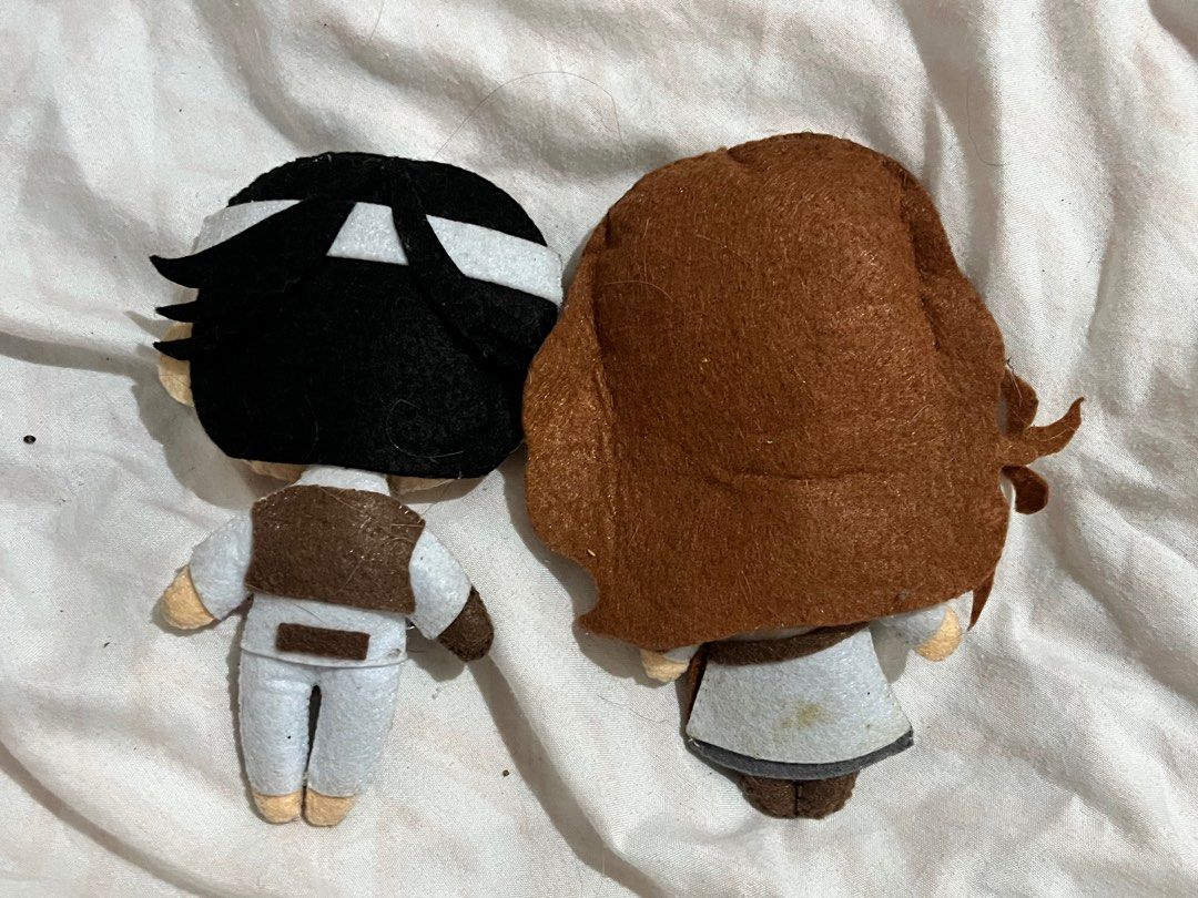 Adamil Identity V Handmade Felt Plushies (Category: Plushies & Soft Toys) located in Navotas City. Submitted by 1004rbhy (Listing ID 1463094381, Image 2). Description: adamil ada & emil idv felt doll 350 set 250 if one only.