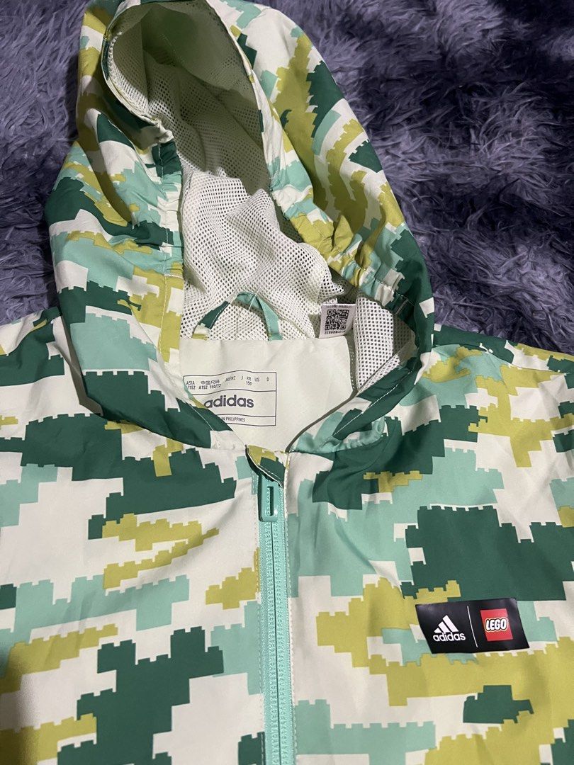 Adidas running hoodie (Category: Activewear) located in Cebu City. Submitted by drip_block (Listing ID 1463020703, Image 3). Description: Dimes 19x24.