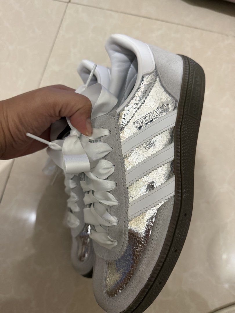 Adidas Spezial silver (Category: Sneakers) located in Paranaque City. Submitted by pumpkin1210 (Listing ID 1462994904, Image 2). Description: Original.