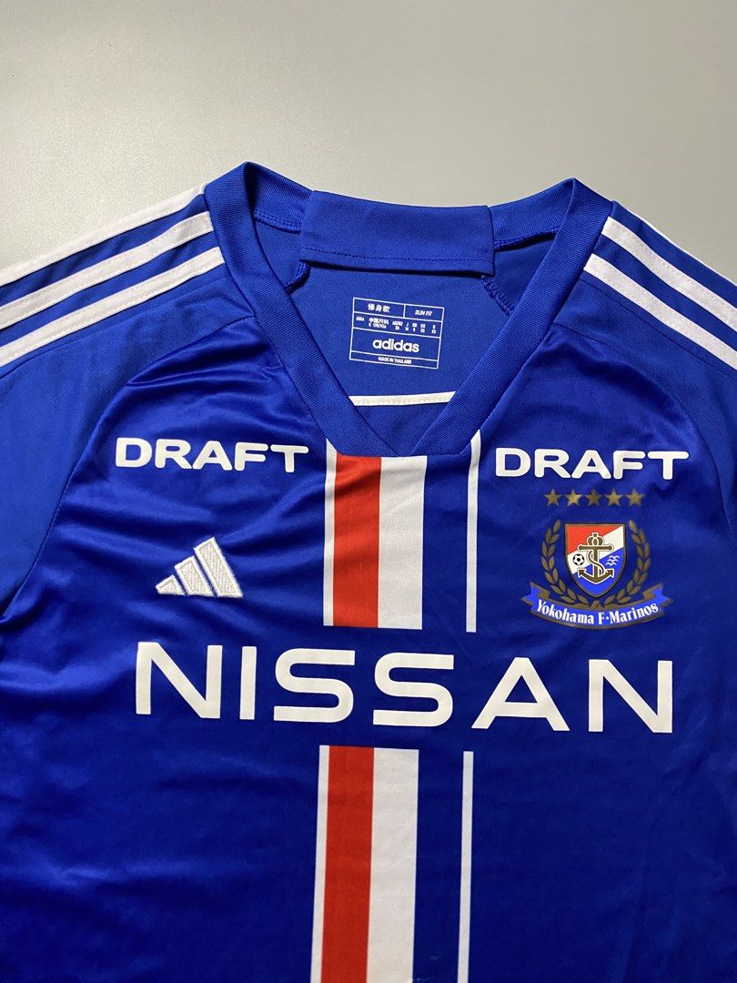 Adidas Yokohama Home Size Medium (Category: Activewear) located in Cebu City. Submitted by maicoh230 (Listing ID 1463047997, Image 3). Description: THE DETAILS ▫️ Condition: 9/10 ▫️ Color: 9/10 ▫️ Size: Medium ▫️ Dimensions: W20 L28 ▫️ Flaw/s: Washable stain .