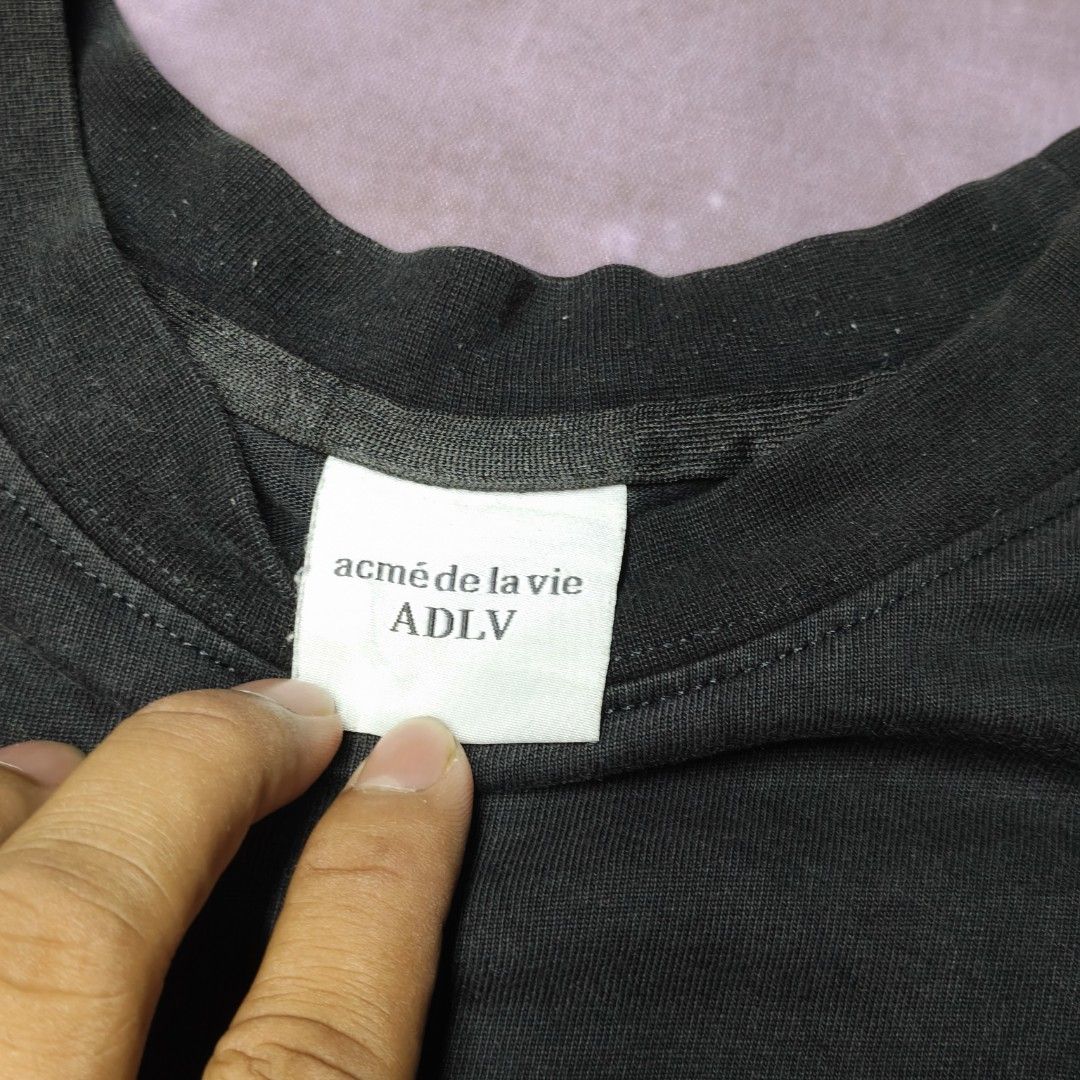 ADLV Acmé de la vie (Category: Tshirts & Polo Shirts ) located in San Jose. Submitted by dripdropph22 (Listing ID 1463041652, Image 3). Description: ADLV Acmé de la vie 349+Sf issue: pinhole.