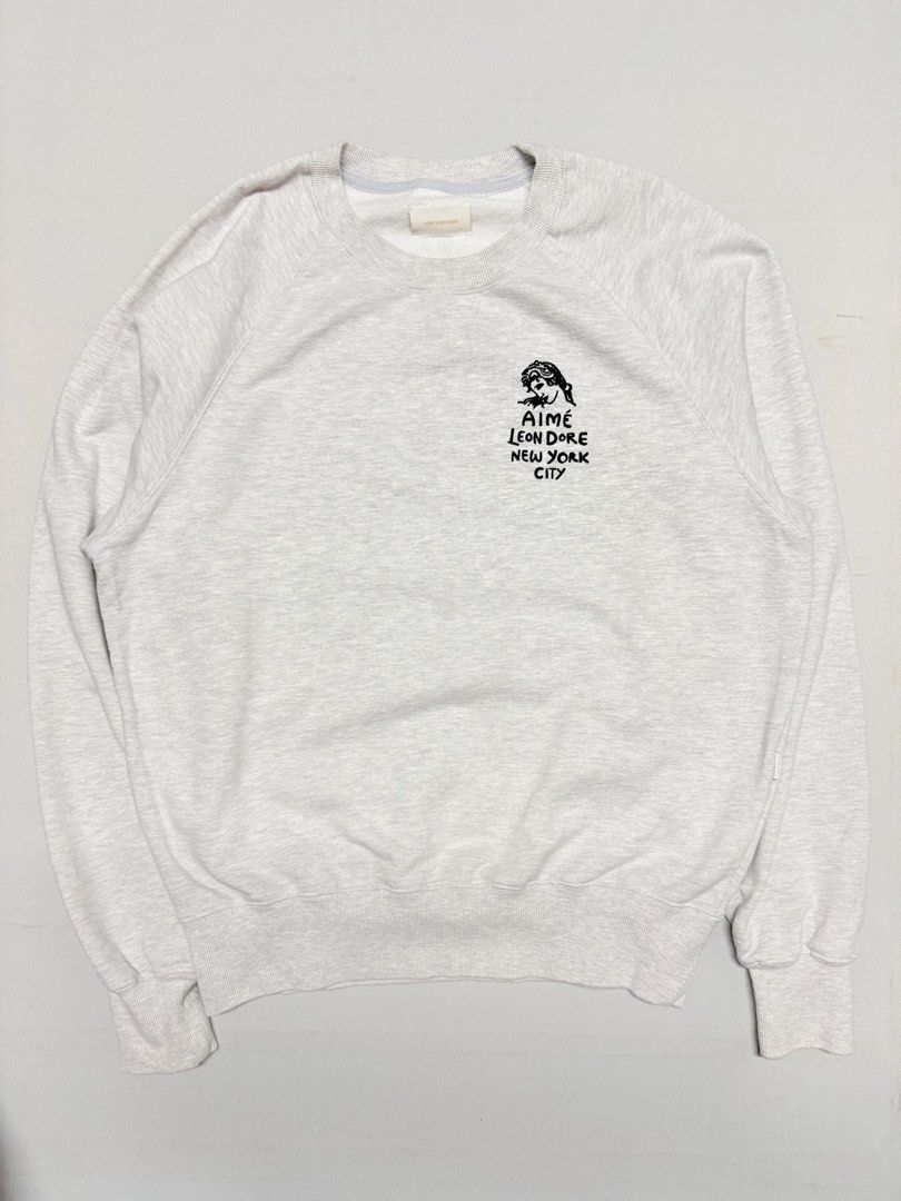 AIME LEON DORE Crewneck (Category: Coats, Jackets and Outerwear) located in Baguio. Submitted by viibodegaaa (Listing ID 1463014212, Image 1). Description: AIME LEON DORE Crewneck Size: M Width: 22.5’ Length: 26.5’ Price: 6880.