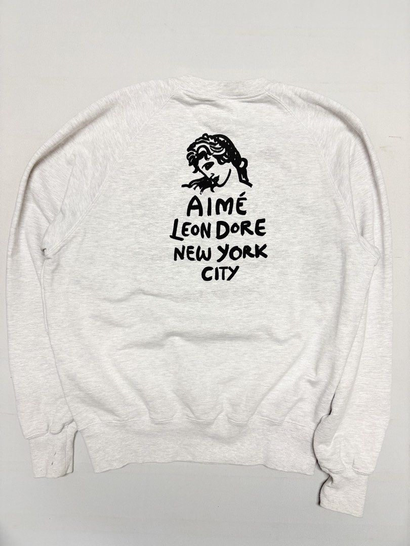 AIME LEON DORE Crewneck (Category: Coats, Jackets and Outerwear) located in Baguio. Submitted by viibodegaaa (Listing ID 1463014212, Image 2). Description: AIME LEON DORE Crewneck Size: M Width: 22.5’ Length: 26.5’ Price: 6880.