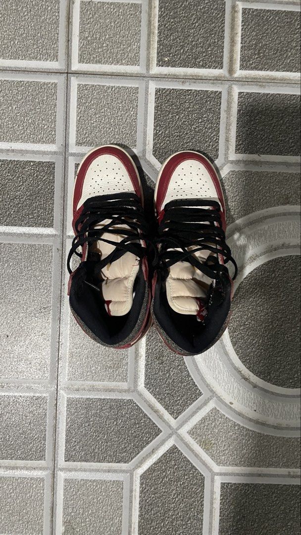 Air Jordan 1 High OG Chicago “Lost and Found” (Category: Sneakers) located in Iloilo. Submitted by puzzles_xxx (Listing ID 1462899091, Image 3). Description: - Classic Air Jordan 1 High OG Chicago colorway (Red, White, Black) - Iconic and highly sought-after silhouette - Essential addition to any sneaker collection - Versatile for casual wear and completing streetwear outfits - Legendary kicks for the discerning buyer.