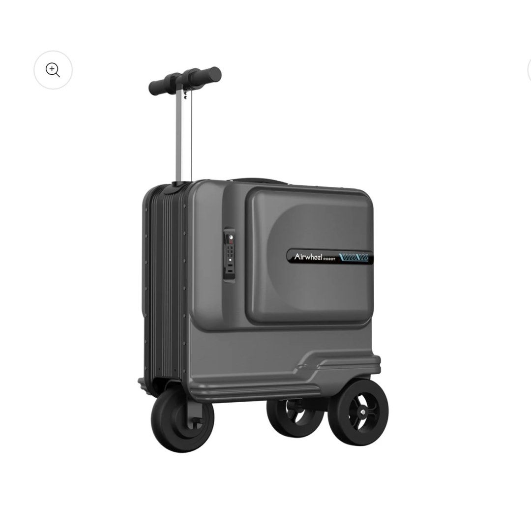 Airwheel SE3T Electric Suitcase (Category: Luggage) located in Paranaque City. Submitted by incaoliva (Listing ID 1463012407, Image 2). Description: LIKE NEW, USED INDOORS (AT HOME) ONLY TO TEST Airwheel SE3T Electric Suitcase Allowed for hand carry? NO* Allowed for check-in? YES* NOTE: Kindly check with your airlines if they allow smart luggage on flights. As of now, only Thai Airways does not allow smart luggage. Tire Size: 6-inch front | 5.5-i