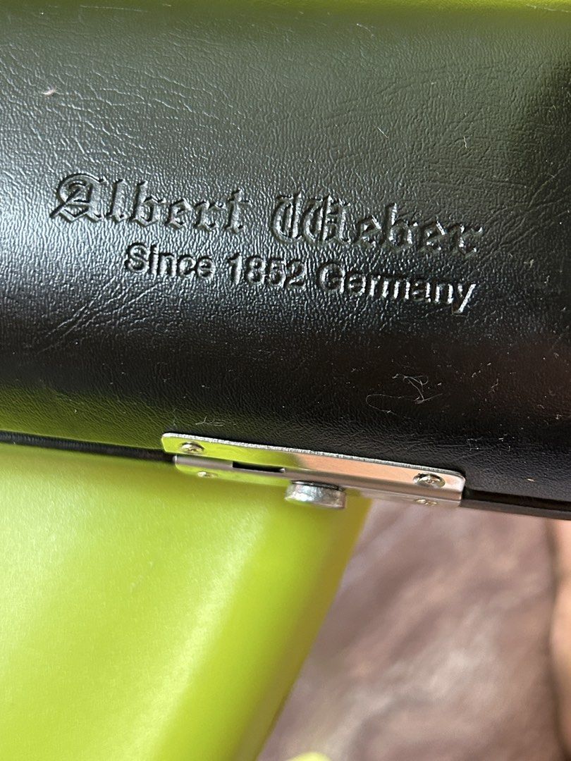 Albert Weber Flute Since 1852 Germany (Category: Musical Instruments) located in Caloocan City. Submitted by guitara1822 (Listing ID 1462885262, Image 2). Description: - Albert Weber Flute - Made in Germany - Silver-toned finish - Original black hard case with embossed Albert Weber logo included - Ideal for musicians.