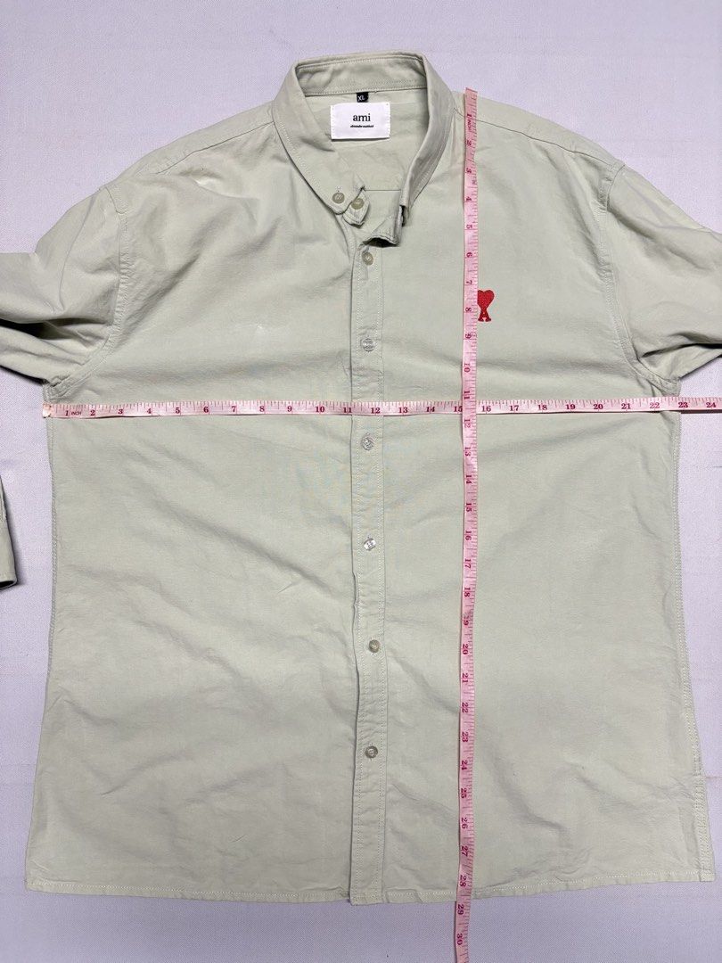 AMI Long Sleeve (Category: Formal Shirts) located in Baguio. Submitted by viibodegaaa (Listing ID 1462974695, Image 2). Description: AMI Long Sleeve Size: XL Width: 23’ Length: 28.5’ Price: 2880.