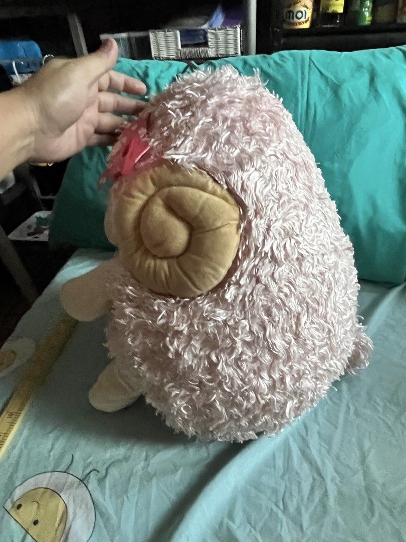 Amuse sheep baby pink big (Category: Plushies & Soft Toys) located in Paranaque City. Submitted by bonsaiart (Listing ID 1462920485, Image 3). Description: Good as new Bulky Huggable 950( fixed)+ sf Payment first policy (gcash/ paymaya) Shipping ONLY (J&t) NO TO COD NO TO MEETUP NO TO COP (LBC) No breaking of set or bundle.