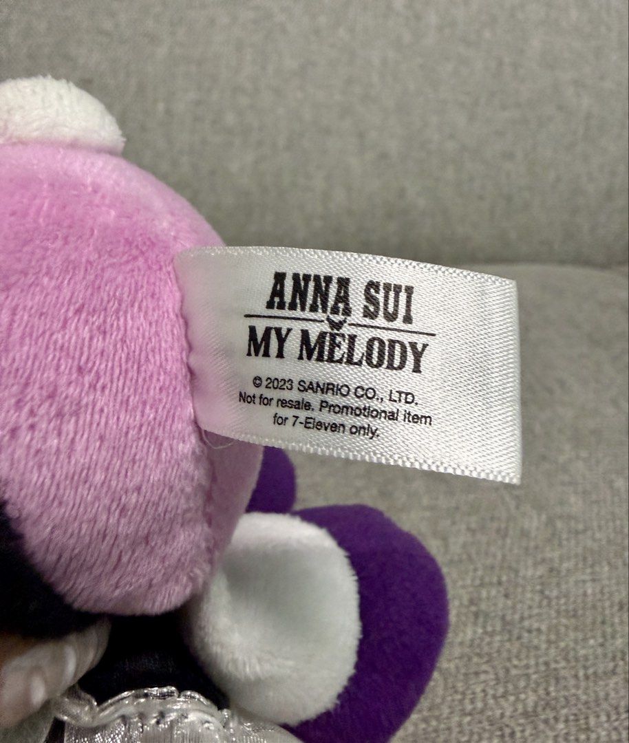 Anna Sui x My Melody limited edition plush (Category: Plushies & Soft Toys) located in Manila. Submitted by bcbg3217 (Listing ID 1463015573, Image 3). Description: ‼️PLEASE READ BEFORE BUYING‼️ Like new condition Sanrio merch Medium size plush Authenticity guaranteed No other inclusions Actual photos are posted No other issues or flaws unless stated Please check the photos thoroughly before placing an order JnT regular or Lalamove COD for Metro M
