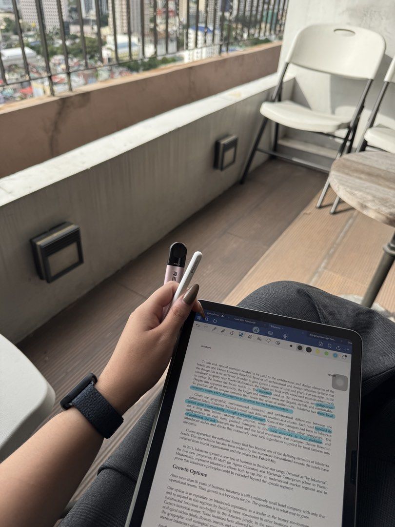 Apple Pencil Pro (Authentic) (Category: Other Accessories) located in Makati City. Submitted by jessemoon (Listing ID 1462977842, Image 2). Description: Selling my authentic Apple Pencil Pro. Preloved but well cared for. Nearly 2 years old only. Inclusions: - original box - elago sleeve installed since D1 Compatible with: • iPad Pro 11-inch (M4, M5) • iPad Pro 13-inch (M4, M5) • iPad Air 11-inch (M2, M3, M4) • iPad Air 13-inch (M2, M3, M4) • iPad