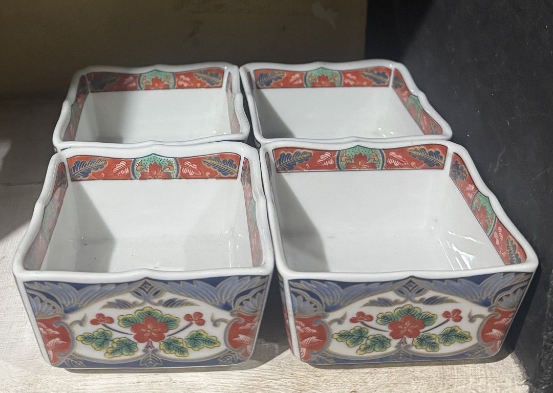 Arita ware Square Ceramic Bowls (Category: Other Kitchen Appliances) located in Consolacion. Submitted by luxekerei (Listing ID 1463102459, Image 1). Description: .